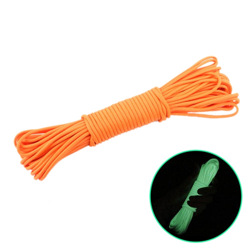 20m 9-Core Nylon+Polyester Full-light Outdoor Camping Tent Rescue Bundled Fluorescent Climbing Rope - HoMEdemic™ 