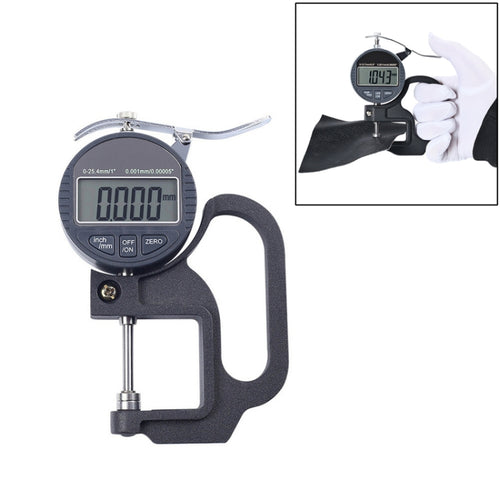 0-25mm Range Digital Display Micrometer Thickness Gauge - HoMEdemic™ 