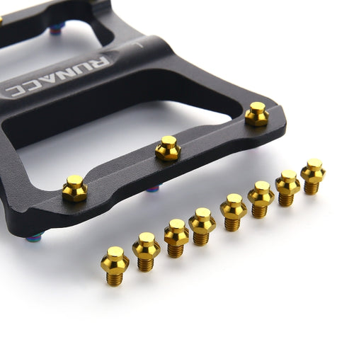 8 PCS/Set Titanium Alloy Bicycle Pedal Anti-slip Screw M4 - HoMEdemic™ 