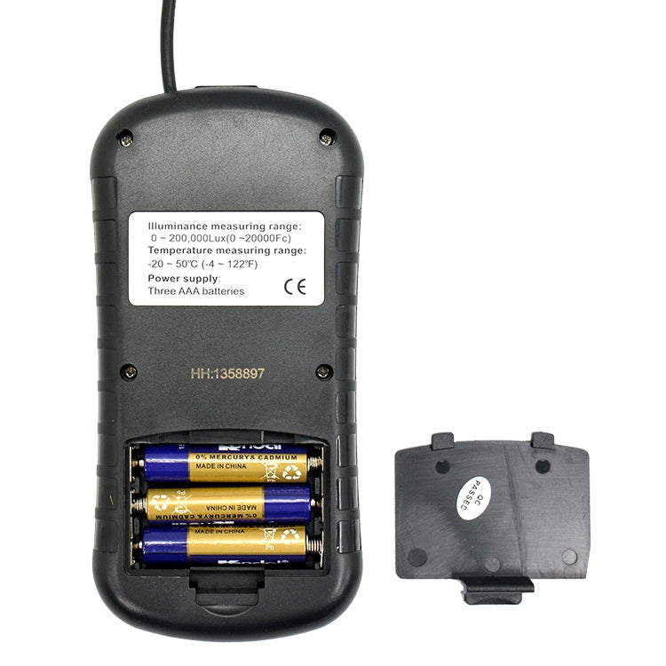 BENETECH GM1030 Portable Split Digital Illuminometer LUX Meter, GM1030 - HoMEdemic™ 