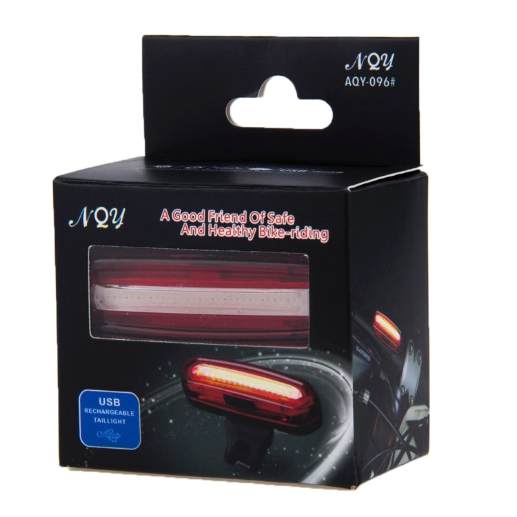 AQY-096 IPX4 Detachable USB Rechargeable Single Color LED Bike Taillight, (Red, White - HoMEdemic™ 