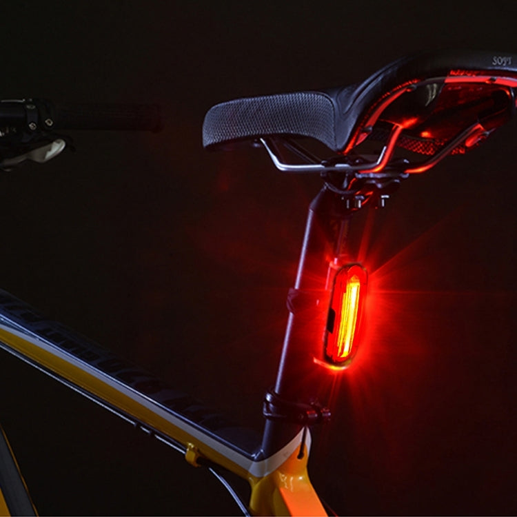 AQY-096 IPX4 Detachable USB Rechargeable Single Color LED Bike Taillight, (Red, White - HoMEdemic™ 