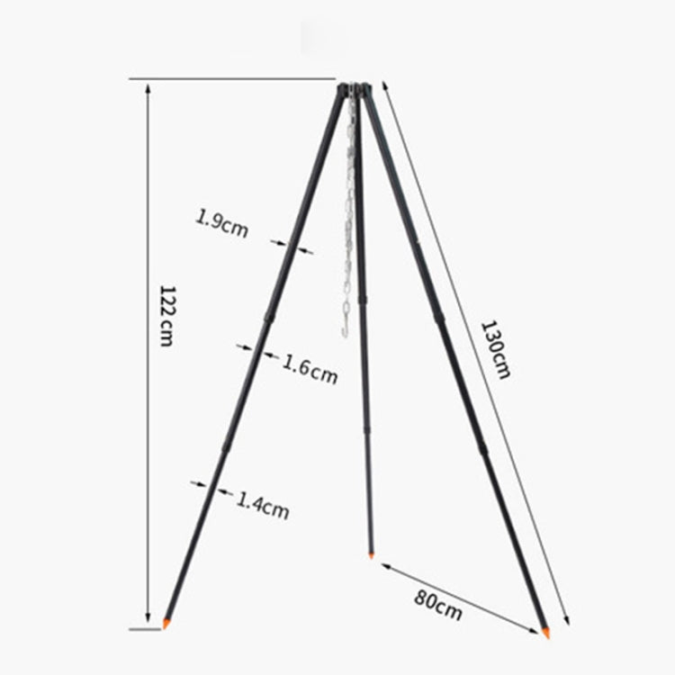 AOTU AT6425 Outdoor Camping Aluminum Alloy Picnic Tripod - HoMEdemic™ 
