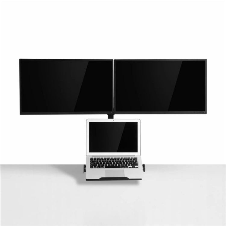 OL-10T Clip-on Desktop Stand Dual Computer Monitor Riser Bracket Laptop Holder - HoMEdemic™ 