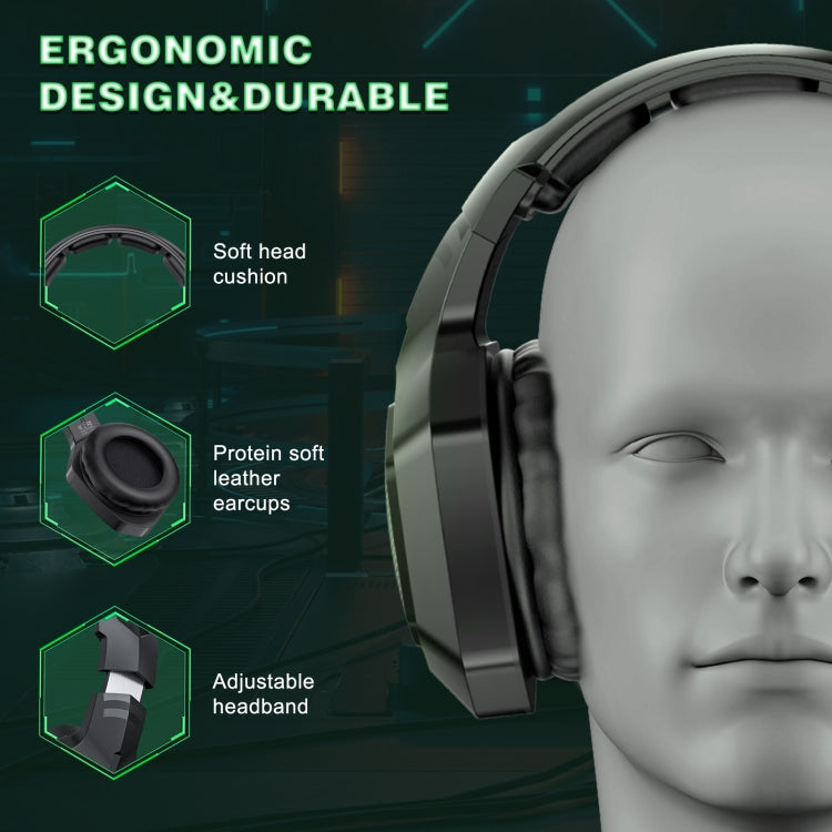 ONIKUMA B100 Bluetooth 5.3 Wireless Bluetooth Headphone with Microphone (Black) - HoMEdemic™ 