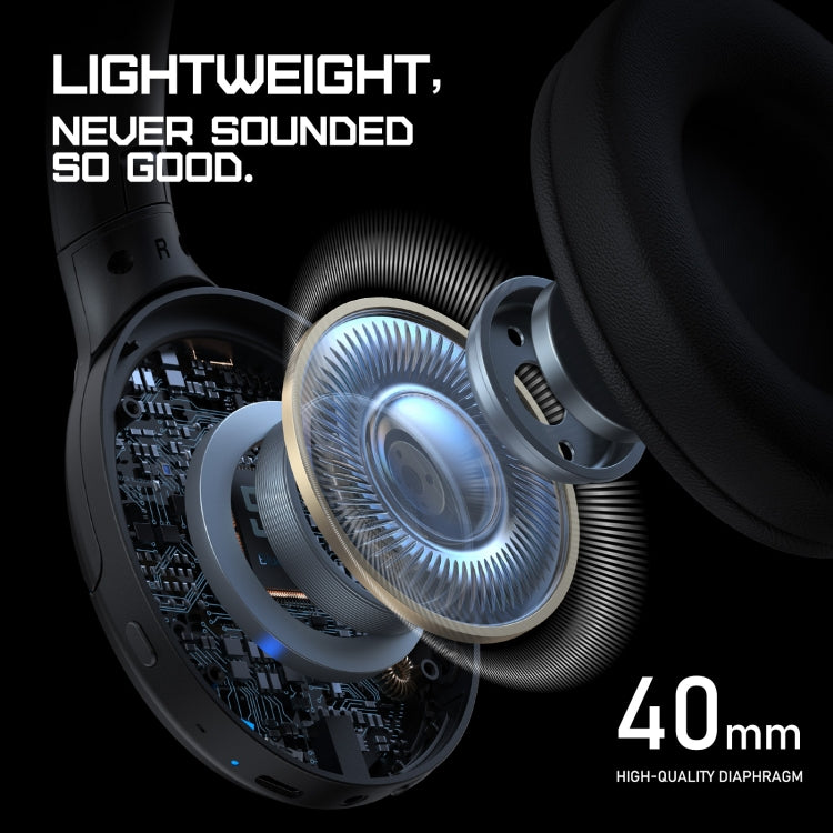 ONIKUMA B3 Bluetooth 5.3 Foldable Wireless Bluetooth Headphone with Microphone (Black) - HoMEdemic™ 