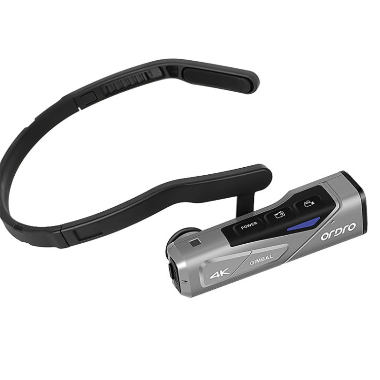 ORDRO EP7 4K Head-Mounted  Auto Focus Live Video Smart Sports Camera, Style:Without Remote Control(Silver Black) - HoMEdemic™ 