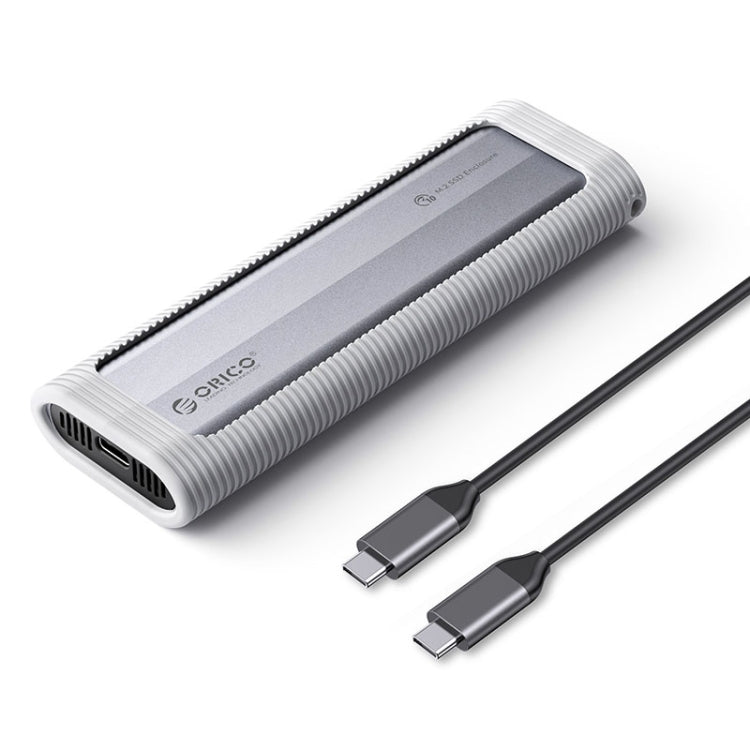 ORICO AXM2-G2-GY-BP M.2 NVMe SSD Enclosure with Silicone Protective Case & Type-C Cable - HoMEdemic™ 