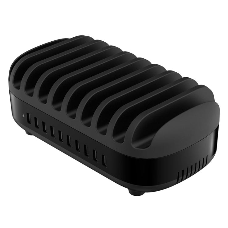 ORICO DUK-10P-DX 120W 5V 2.4A 10 Ports USB Charging Station, UK Plug(Black) - HoMEdemic™ 
