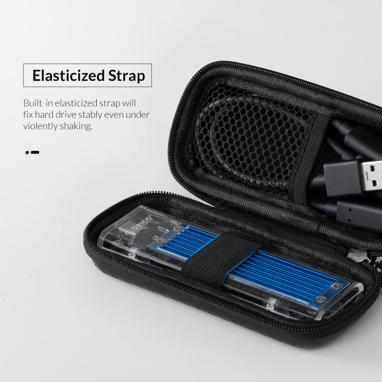 ORICO-M2PH01-BK-BP M.2 Hard Drive EVA Case Storage Bag (Black) - HoMEdemic™ 