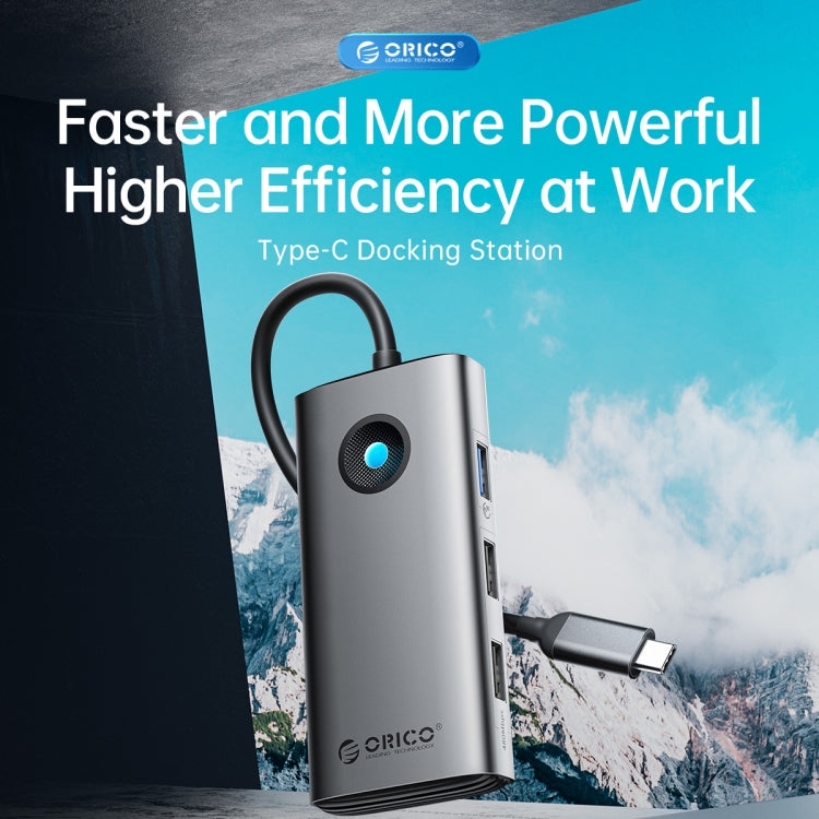 ORICO PW11-5P Type-C / USB-C 5-in-1 5Gbps Multifunction Docking Station(Silver) - HoMEdemic™ 