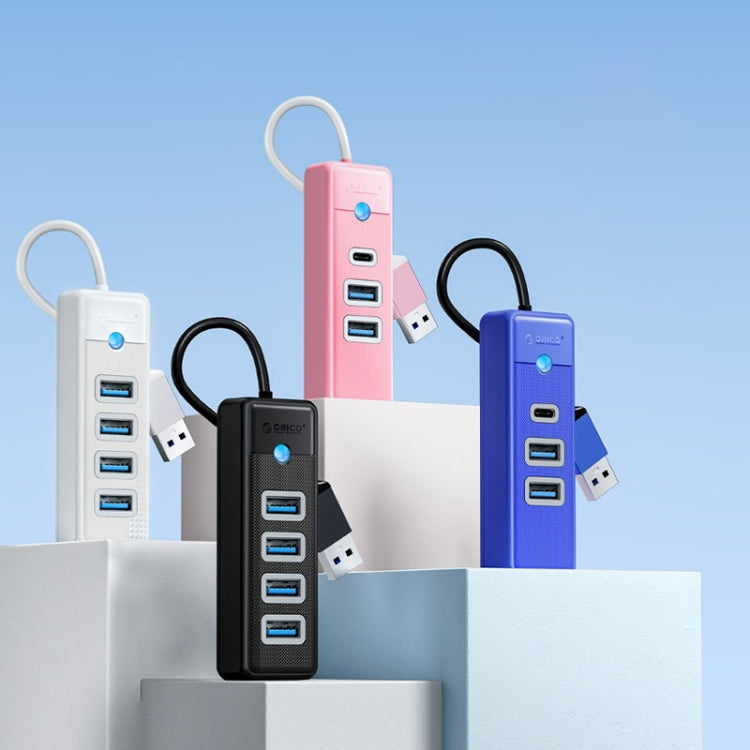 ORICO PW4U-C3 4 in 1 USB to USB Multifunctional Docking Station HUB Adapter (Blue) - HoMEdemic™ 