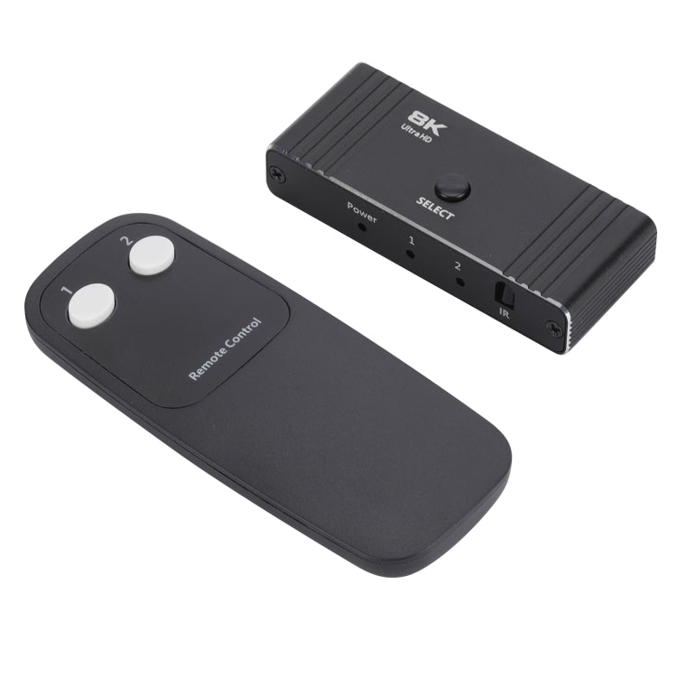 OZ 8K 60Hz 2 in 1 Out HD Automatic Two Way Switcher with Remote Control - HoMEdemic™ 