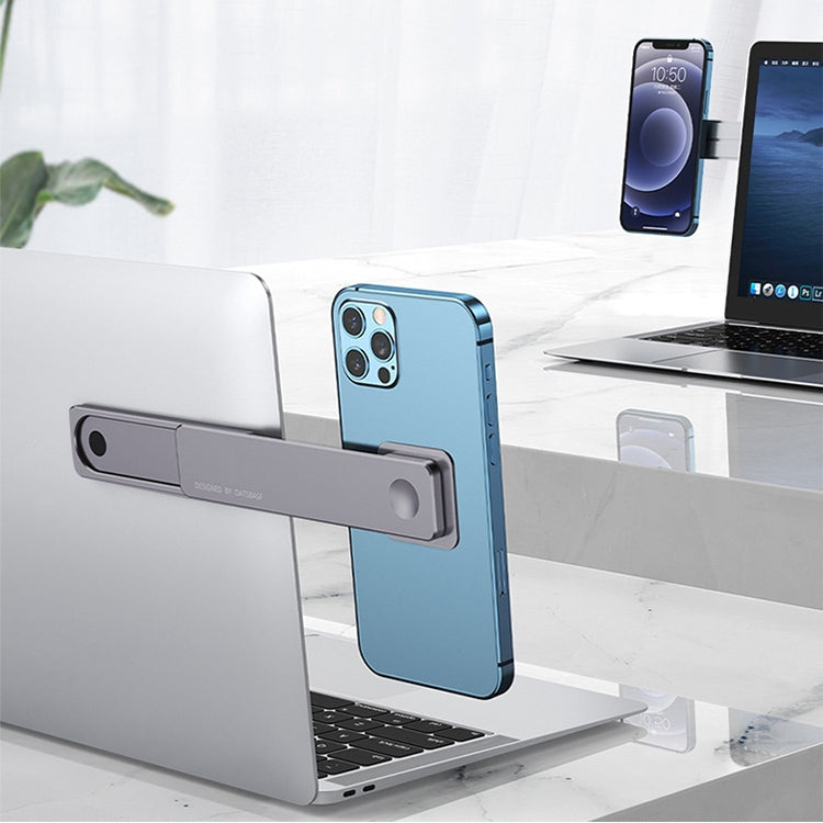 Oatsbasf  Mobile Phone Computer Sync Screen Aluminum Alloy Bracket Computer Expansion Bracket(Gray) - HoMEdemic™ 