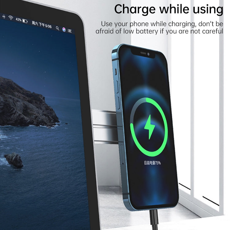 Oatsbasf  Mobile Phone Computer Sync Screen Aluminum Alloy Bracket Computer Expansion Bracket(Gray) - HoMEdemic™ 