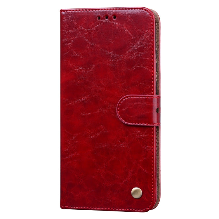 Oil Wax Texture Shockproof Flip Leather Phone Case For iPhone 15 Pro(Red) - HoMEdemic™ 