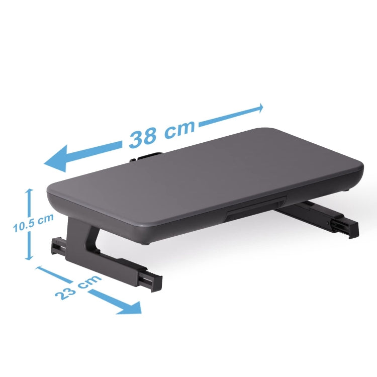 Oimaster Monitor Stand Riser Adjustable Height Laptop Bracket With Storage Drawer, Spec: Basic - HoMEdemic™ 