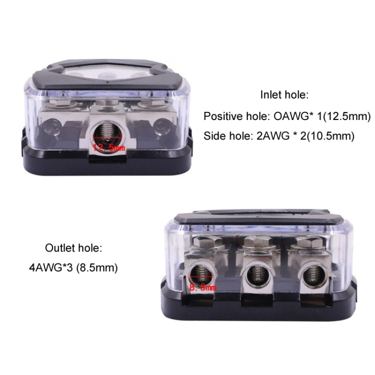 One To Three Car Audio Power Fuse Holder Fuse Junction Box - HoMEdemic™ 