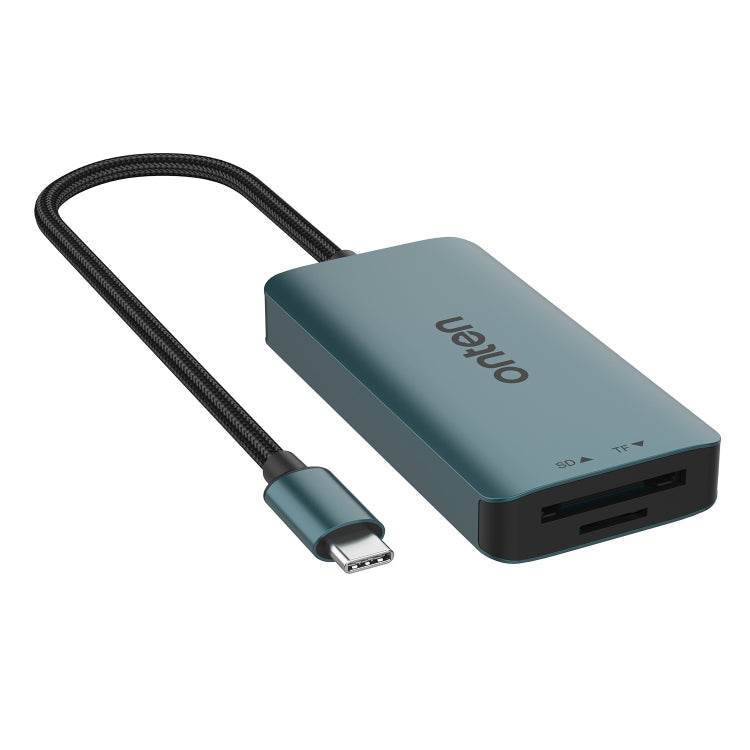 Onten C15 3 in 1 USB-C / Type-C to CFast 2.0 & SD & TF Card Reader(Pine Green) - HoMEdemic™ 