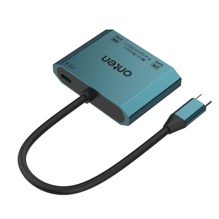 Onten M205 3 in 1 Type-C to HDMI+VGA+PD Fast Charge Video Converter (Green) - HoMEdemic™ 