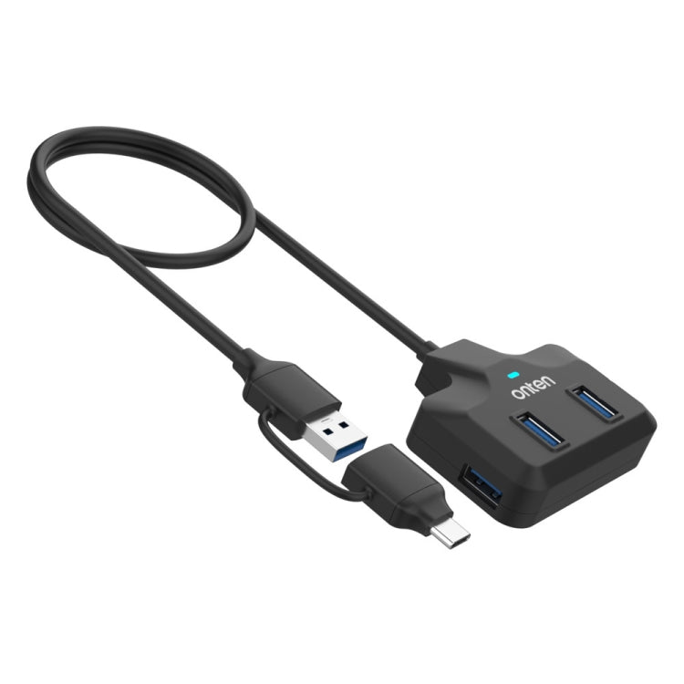 Onten OTN-UCA2310 4 in 2 USB-C / Type-C + USB3.0 4-Ports HUB Docking Station - HoMEdemic™ 