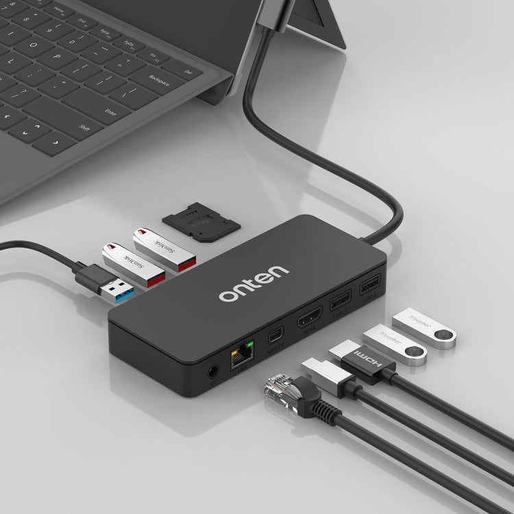 Onten SD12 For Microsoft Surface 12 in 1 Multi-function Docking Station - HoMEdemic™ 