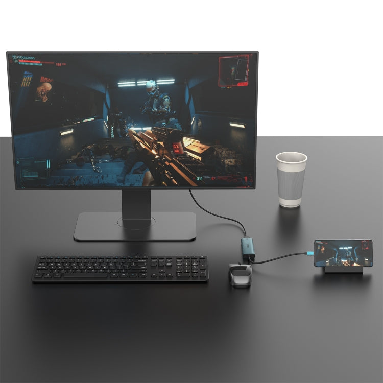 Onten UC126 5 in 1 USB-C / Type-C to Dual HDM I+ USB2.0 + PD3.0 Multi-function HUB Docking Station - HoMEdemic™ 