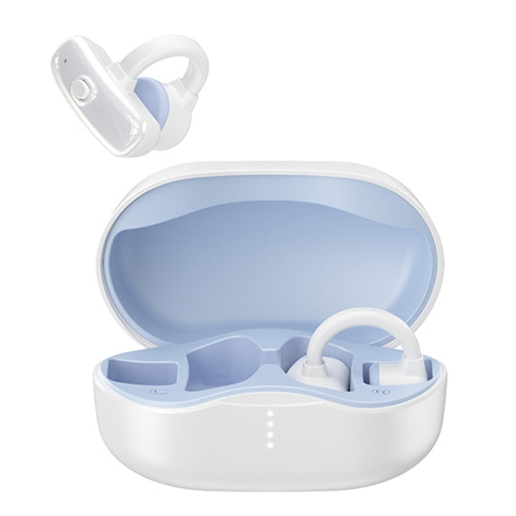 OpenBuds P2 Clip-On Bone Conduction Bluetooth Earphone Sports Music Wireless Earphone(White) - HoMEdemic™ 