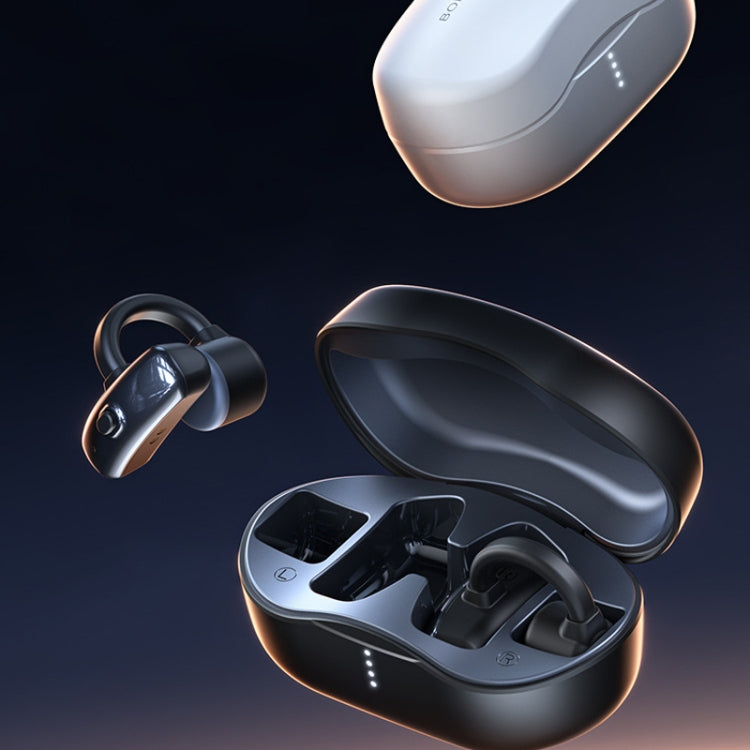 OpenBuds P2 Clip-On Bone Conduction Bluetooth Earphone Sports Music Wireless Earphone(White) - HoMEdemic™ 