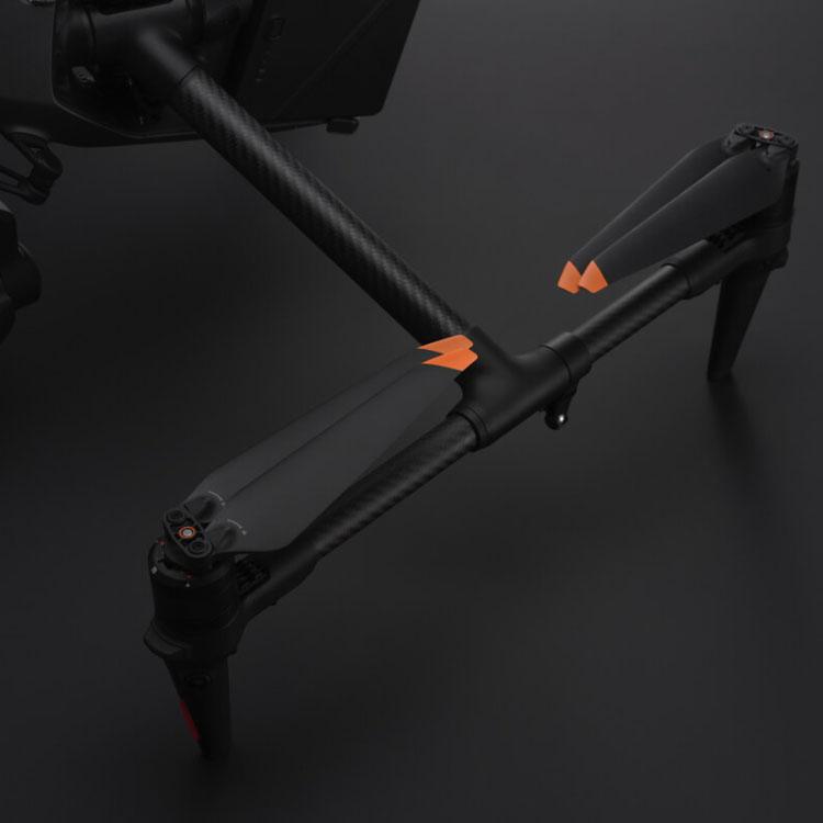 Original 1pair Foldable Quick-Release Propellers for DJI Inspire 3 - HoMEdemic™ 