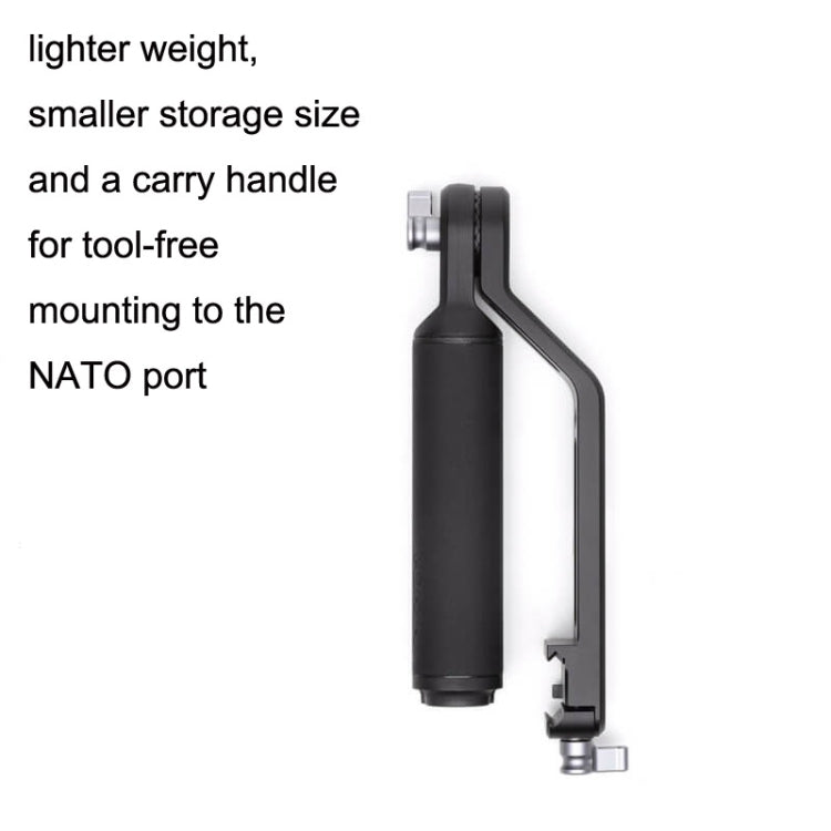 Original Handheld Adapter Handle For DJI RS 3 / RS 3 Pro / RS 2 / RSC 2 (Black) - HoMEdemic™ 