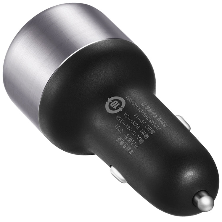 Original Huawei CP31 18W Max Dual USB Port Fast Charging Car Charger (Grey) - HoMEdemic™ 