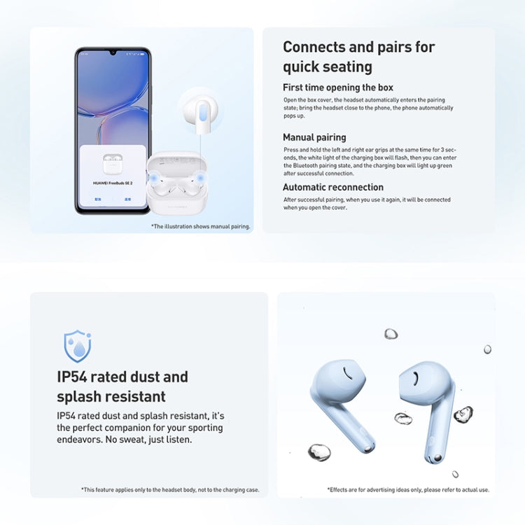 Original Huawei FreeBuds SE 2 Bluetooth 5.3 Wireless Earphone(White) - HoMEdemic™ 