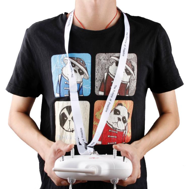 Original Special Neck Lanyard for DJI Phantom Quadrocopter Remote Controller(White) - HoMEdemic™ 