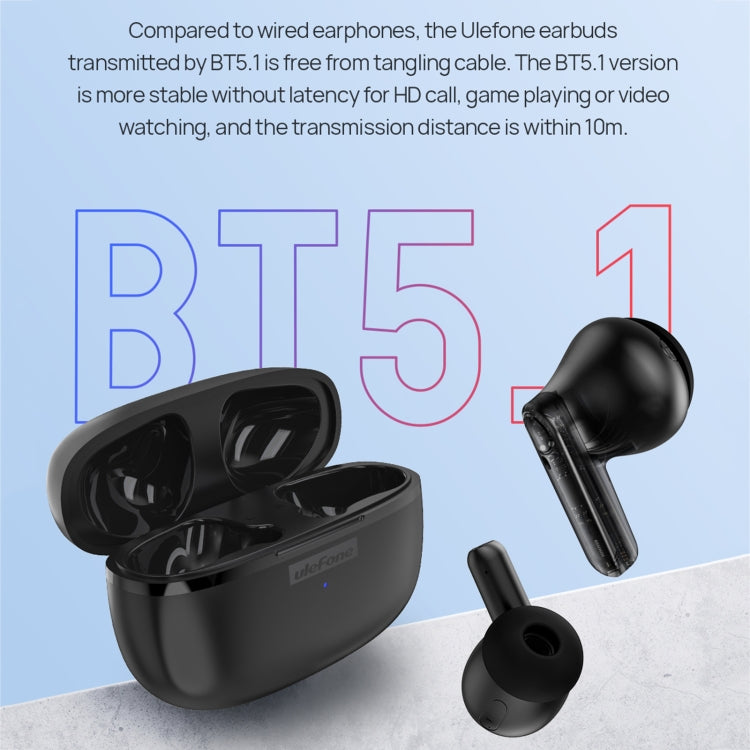 Original Ulefone Buds TWS True Wireless Bluetooth Earphone(Black) - HoMEdemic™ 