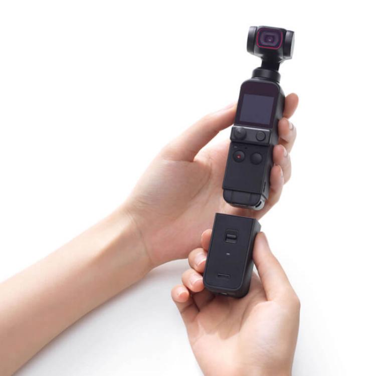 Original Wi-Fi Bluetooth Wireless Microphone Receiver Handle For DJI Pocket 2 - HoMEdemic™ 