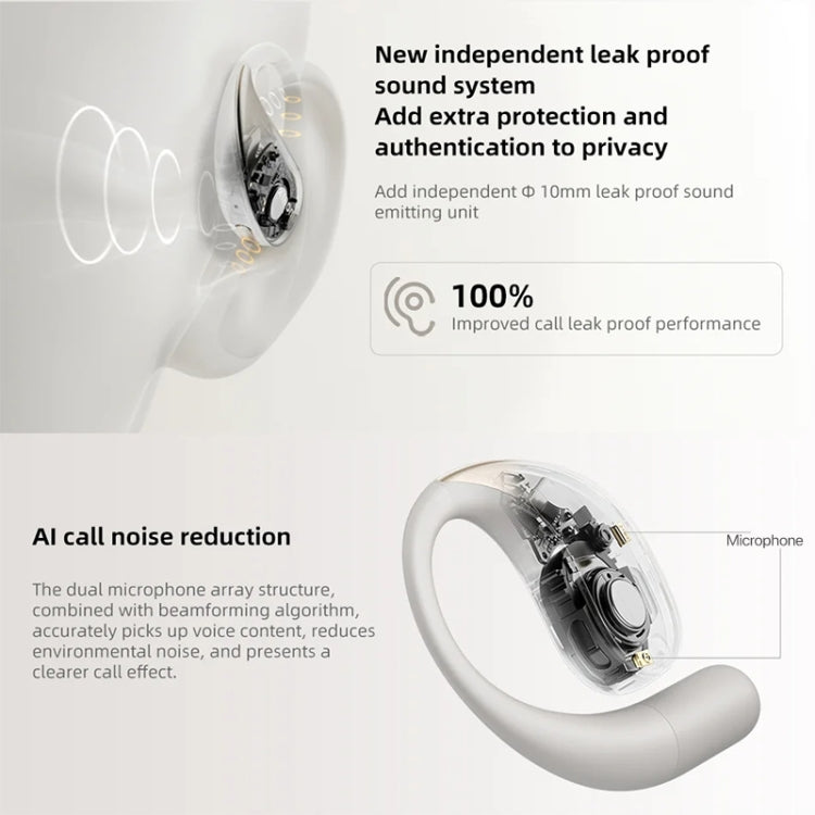 Original Xiaomi Bluetooth 5.3 Open-Ear Wireless Bluetooth Earbuds (Black) - HoMEdemic™ 