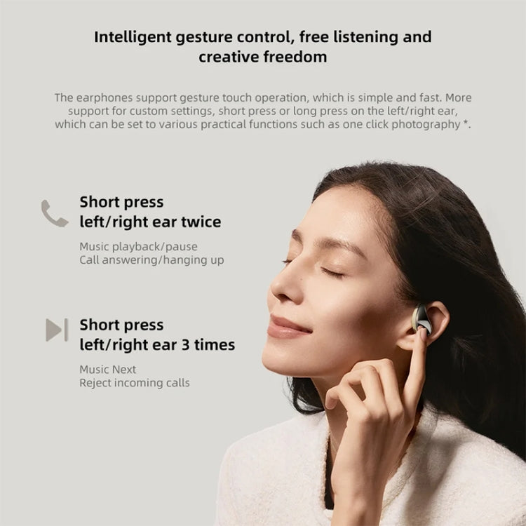 Original Xiaomi Bluetooth 5.3 Open-Ear Wireless Bluetooth Earbuds (Black) - HoMEdemic™ 