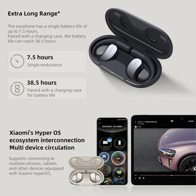 Original Xiaomi Bluetooth 5.3 Open-Ear Wireless Bluetooth Earbuds (Gold) - HoMEdemic™ 
