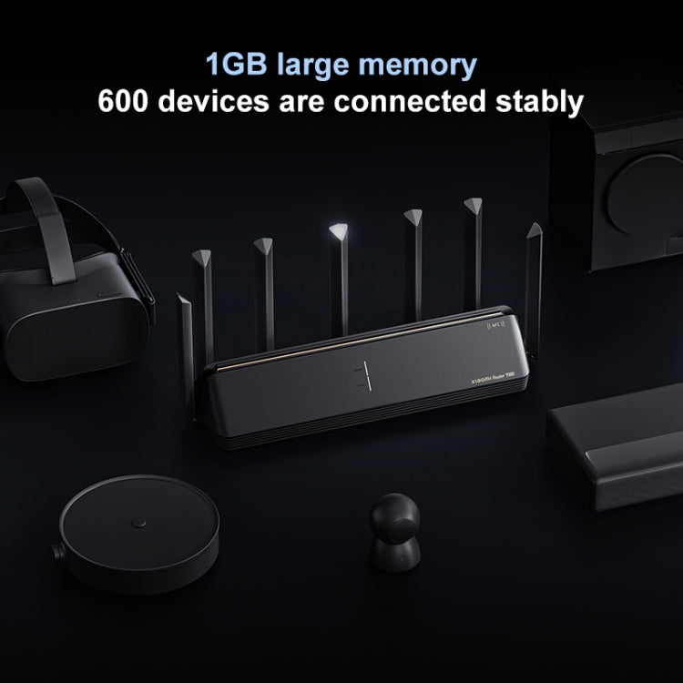 Original Xiaomi WiFi Router BE7000 8-channel Independent Signal Amplifier 1GB Memory, US Plug - HoMEdemic™ 