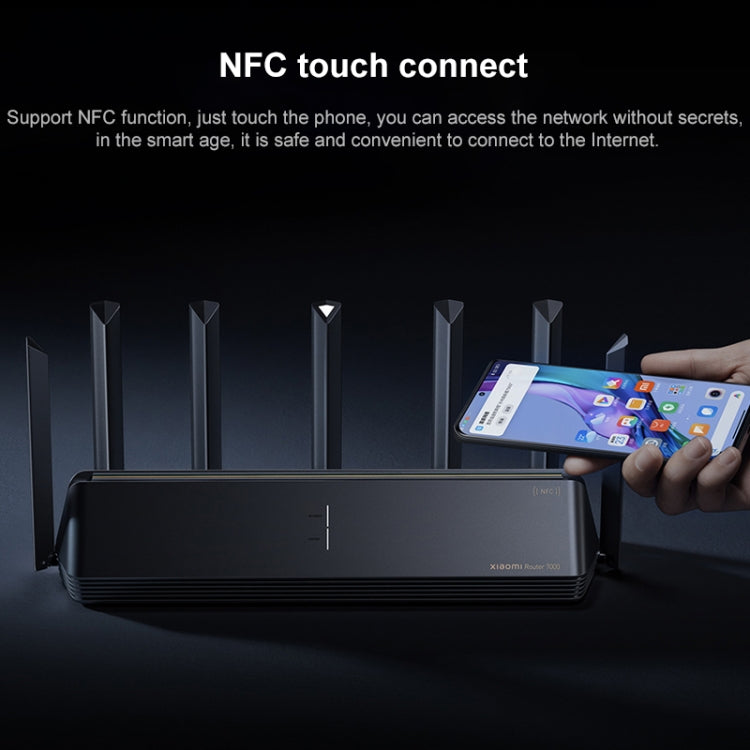 Original Xiaomi WiFi Router BE7000 8-channel Independent Signal Amplifier 1GB Memory, US Plug - HoMEdemic™ 