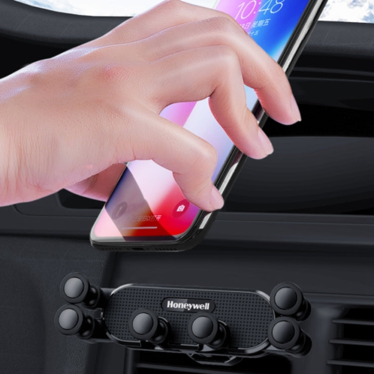 Original Xiaomi Youpin HZX21 Honeywell Air Outlet Gravity Car Mobile Phone Holder (Black) - HoMEdemic™ 