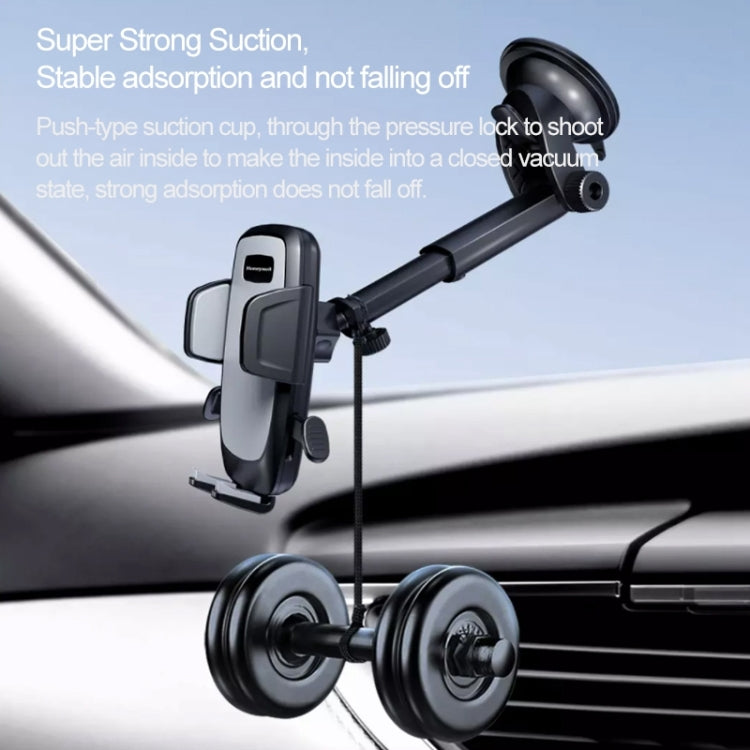 Original Xiaomi Youpin HZX31 Honeywell Suction Cup Car Mobile Phone Holder (Black) - HoMEdemic™ 