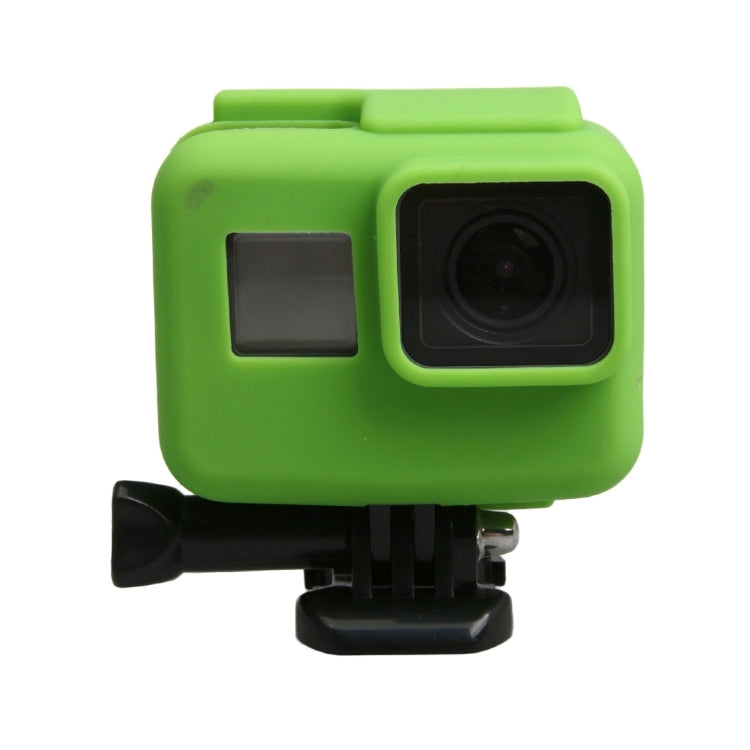 Original for GoPro HERO5 Silicone Border Frame Mount Housing Protective Case Cover Shell(Green) - HoMEdemic™ 