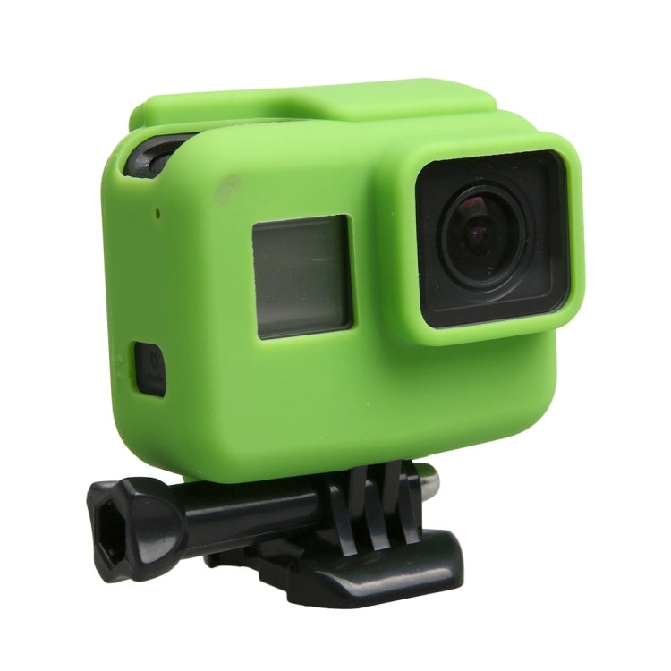 Original for GoPro HERO5 Silicone Border Frame Mount Housing Protective Case Cover Shell(Green) - HoMEdemic™ 