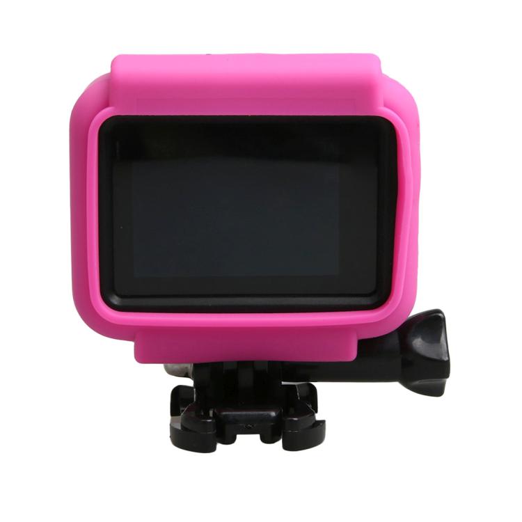Original for GoPro HERO5 Silicone Border Frame Mount Housing Protective Case Cover Shell(Pink) - HoMEdemic™ 