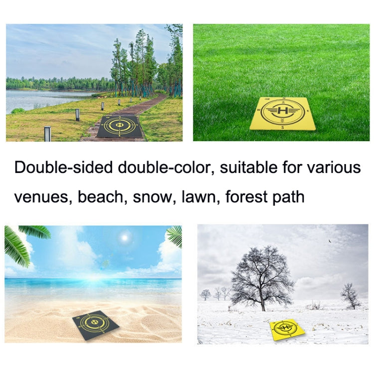 Outdoor Aerial Photography Double-sided Landing Pad For DJI Mavic 3 / Air 2 / Air 2S(Yellow + Black) - HoMEdemic™ 