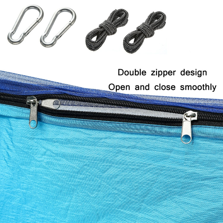 Outdoor Camping Anti-Mosquito Quick-Opening Hammock, Spec: Double (Fruit Green+Ink Green) - HoMEdemic™ 