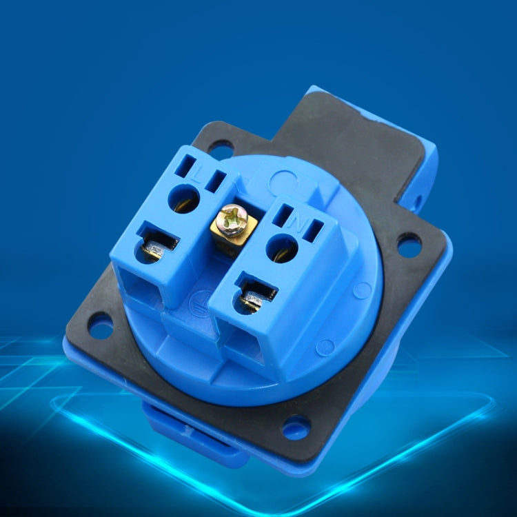 Outdoor IP44 Waterproof Socket with Cover, EU Plug - HoMEdemic™ 