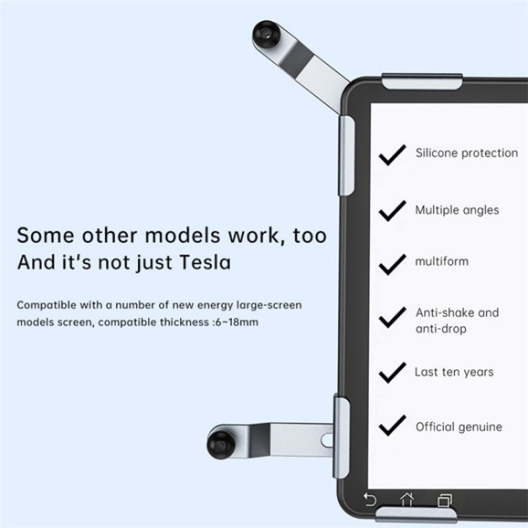 P10 For New Energy Vehicle Aluminum Alloy Screen Base Navigation Bracket - HoMEdemic™ 